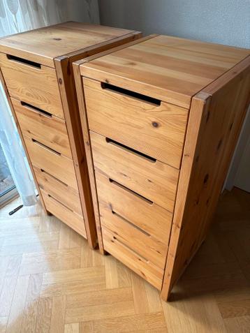 Ikea Tovik Houten ladekasten 4 kasten - afbeelding 5 Ikea Tovik Houten ladekasten 4 kasten - afbeelding 5