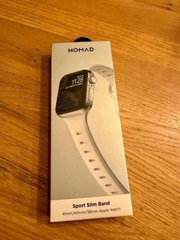 Nomad - Sport Slim Band (wit) - Apple Watch