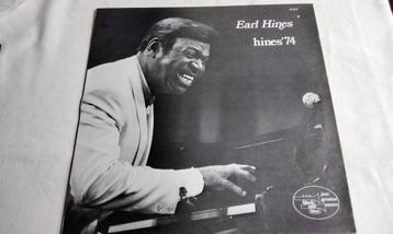 Earl Hines Hines ' 74 Lp Vinyl Jazz France