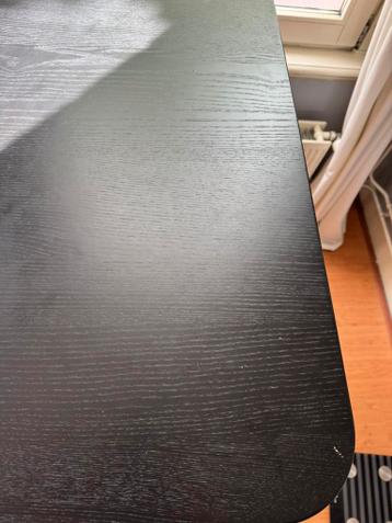 IKEA BEKANT bureau zit/sta 120x80 zwart gebeitst essenfineer - afbeelding 6 IKEA BEKANT bureau zit/sta 120x80 zwart gebeitst essenfineer - afbeelding 6
