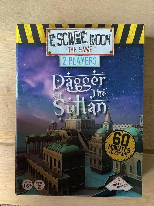 Escape room the game Dagger of the sultan, Hobby en Vrije tijd, Denksport en Puzzels, Zo goed als nieuw, Minder dan 500 stukjes