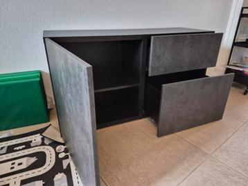 Ikea Besta kastje met Kallviken frontjes - afbeelding 3 Ikea Besta kastje met Kallviken frontjes - afbeelding 3