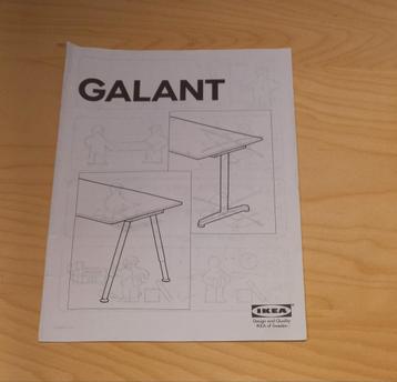 Ikea Galant bureau, hoogte instelbaar, ruim werkblad - afbeelding 2 Ikea Galant bureau, hoogte instelbaar, ruim werkblad - afbeelding 2