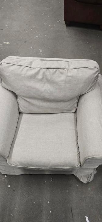 Ektorp Ikea stoel met nieuwe hoes 301.841.47 - afbeelding 2 Ektorp Ikea stoel met nieuwe hoes 301.841.47 - afbeelding 2