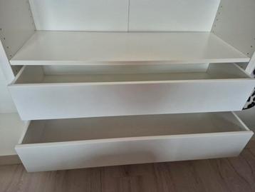 Ikea Pax lades 2 stuks voor 100x35 cm kast - afbeelding 2 Ikea Pax lades 2 stuks voor 100x35 cm kast - afbeelding 2