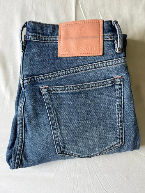 Acne Studios - River Slim Fit Jeans - Mid Blue - 28x32, Kleding | Heren, Spijkerbroeken en Jeans, Zo goed als nieuw, W32 (confectie 46) of kleiner