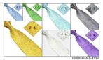 Dennis Gadgets: 100 % 3 delige zijden stropdas div. kleuren