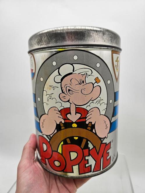 Vintage Popeye the Sailorman blik box 1997, Verzamelen, Blikken, Gebruikt, Overige, Overige merken, Ophalen of Verzenden