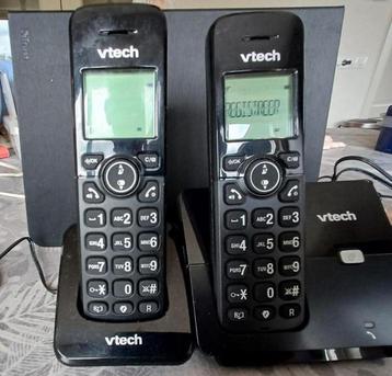 Vtech draadloze telefoon met 2 telefoons