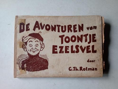 Avonturen van Toontje Ezelsvel Gerrit Rotman 1934? 1e druk, Antiek en Kunst, Antiek | Boeken en Bijbels, Ophalen of Verzenden