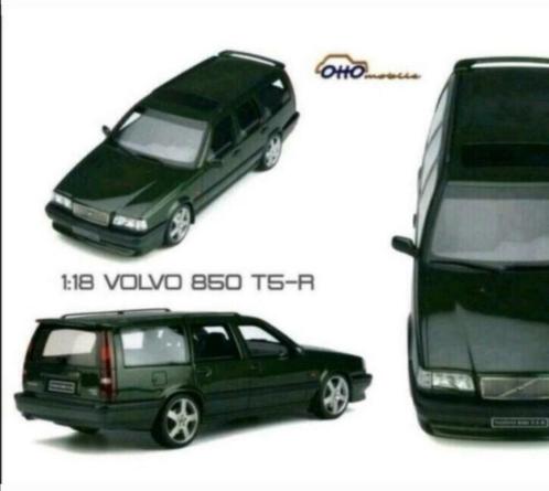 1:18 Volvo 850 T5-R Estate uit 1995 Groen Ottomobile, Hobby en Vrije tijd, Modelauto's | 1:18, Nieuw, Auto, OttOMobile, Ophalen of Verzenden