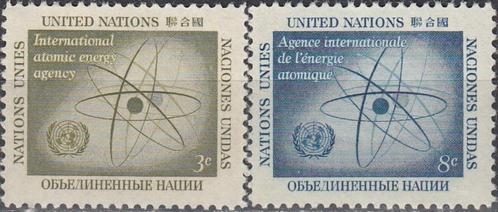 Verenigde Naties New York -VN1.07- 1958- Atoomenergie, Postzegels en Munten, Postzegels | Amerika, Postfris, Noord-Amerika, Verzenden