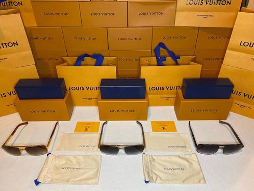 Louis Vuitton Attitude zonnebrillen Goud/Zilver/Zwart 2024, Sieraden, Tassen en Uiterlijk, Zonnebrillen en Brillen | Heren, Nieuw