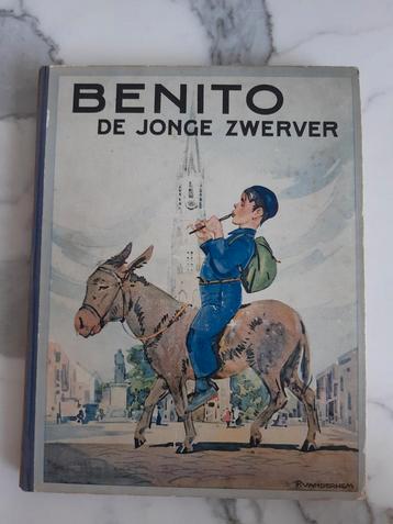 boek 'Benito, de jonge zwerver' 1930 NV Paul C Kaiser
