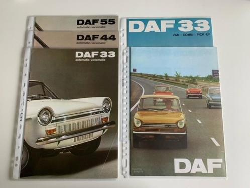 Daf 33 44 55 verzameling folders en boeken - Ongekend Talent, Boeken, Auto's | Folders en Tijdschriften, Gelezen, Overige merken