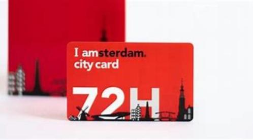 I Amsterdam City Card 72 uur (2 Stuks), Tickets en Kaartjes, Overige Tickets en Kaartjes, Twee personen