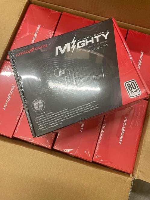 Abkoncore Mighty 700W 80Plus, Computers en Software, Interne voedingen, Nieuw, Ophalen of Verzenden