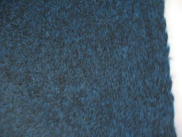Camira Blazer CUZ62 blauw+zwart; ca 10 meter meubelstof