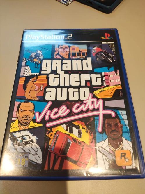 Grand Theft Auto Vice City GTA, Spelcomputers en Games, Games | Sony PlayStation 2, Zo goed als nieuw, Ophalen of Verzenden