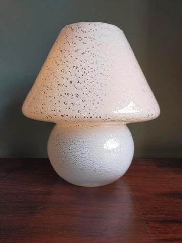 Vintage Murano mushroom lamp 