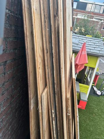 13 stuks gebruikte underlayment