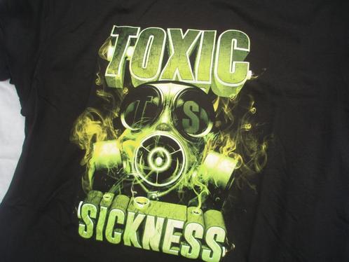 T-shirt Hardcore Zwart maat L Toxic sickness Nieuw, Kleding | Heren, T-shirts, Nieuw, Maat 52/54 (L), Zwart, Verzenden