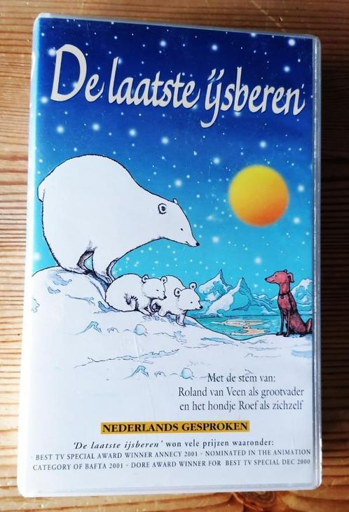 VHS videoband De laatste IJsberen - (2000) NL gesproken., Cd's en Dvd's, VHS | Kinderen en Jeugd, Gebruikt, Tekenfilms en Animatie