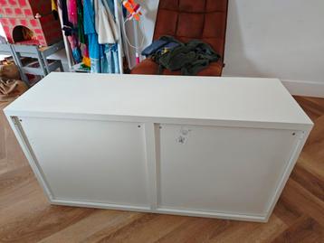 Besta (Ikea) Witte Wandkast met 2 Vakken - afbeelding 7 Besta (Ikea) Witte Wandkast met 2 Vakken - afbeelding 7