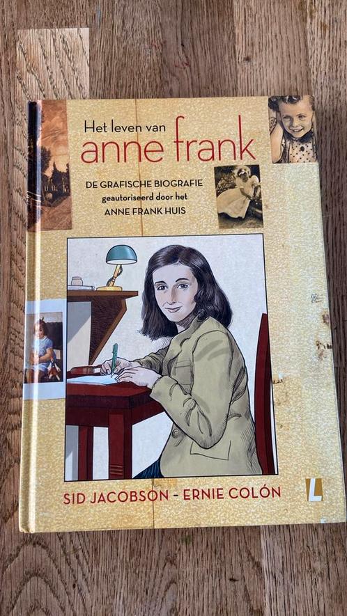 E. Colón - Het leven van Anne Frank De grafische biografie, Boeken, Stripboeken, Zo goed als nieuw, Eén stripboek, Ophalen of Verzenden