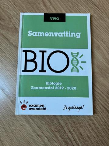 ExamenOverzicht - Samenvatting Examenstof Biologie VWO