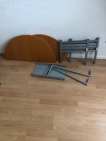 Galant Ikea bureau verlengstukken en PC-houder - afbeelding 1