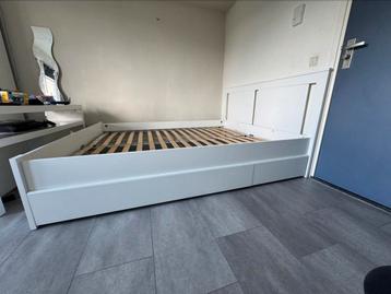 IKEA SONGESAND bed 160x200 wit - afbeelding 2 IKEA SONGESAND bed 160x200 wit - afbeelding 2