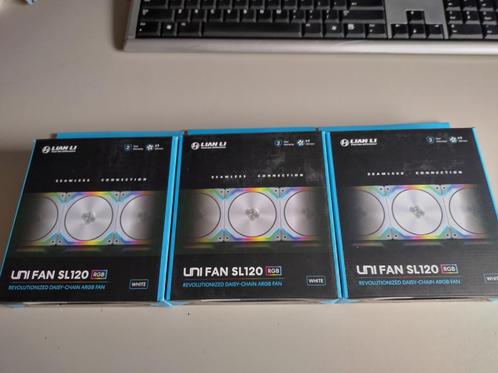 Lian Li Uni Fan SL120 RGB (Prijs aangepast), Computers en Software, Computerkoelers, Nieuw, Luchtkoeling, Ophalen of Verzenden