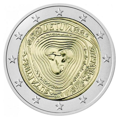 De Speciale 2 Euro LITOUWEN 2019 "Volksliederen" in unc., Postzegels en Munten, Munten | Europa | Euromunten, 2 euro, Overige landen