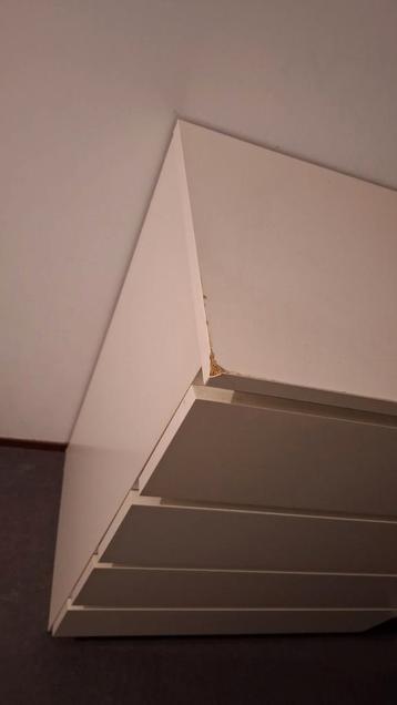 Witte Malm ladekast van Ikea - afbeelding 2 Witte Malm ladekast van Ikea - afbeelding 2