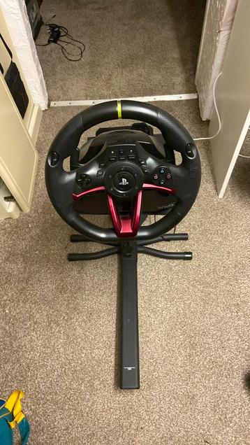 Apex wireless hori racing wheel met standaard