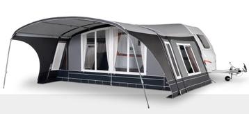 Dorema ONYX 270 voortent + luifel + kuipzeil Aluminium frame