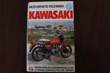 Kawasaki Z/ZR 400 Z500 Z550 KZ ZX ZR550 werkplaatsboek