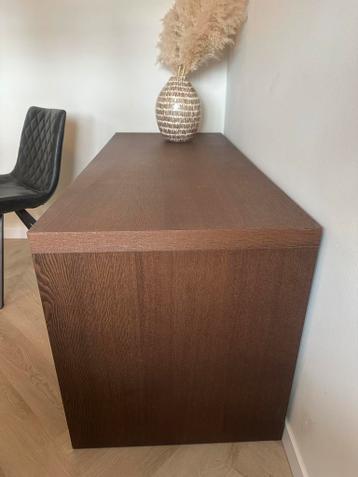 Ikea Malm bureau + stoel - afbeelding 3 Ikea Malm bureau + stoel - afbeelding 3