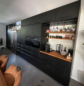 38 stuks Mat Zwarte Keukenfrontjes voor Ikea Metod - afbeelding 3 38 stuks Mat Zwarte Keukenfrontjes voor Ikea Metod - afbeelding 3