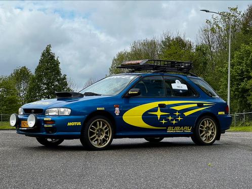 Subaru Impreza 1.6 GL AWD 2000 Blauw Rally WRX WRC, Auto's, Subaru, Particulier, Impreza, Benzine, Stationwagon, Handgeschakeld