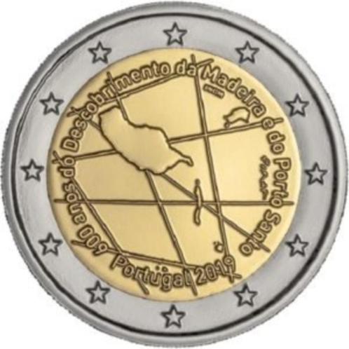 De Speciale 2 Euro munt PORTUGAL 2019 "Eiland Madeira" unc., Postzegels en Munten, Munten | Europa | Euromunten, 2 euro, Portugal
