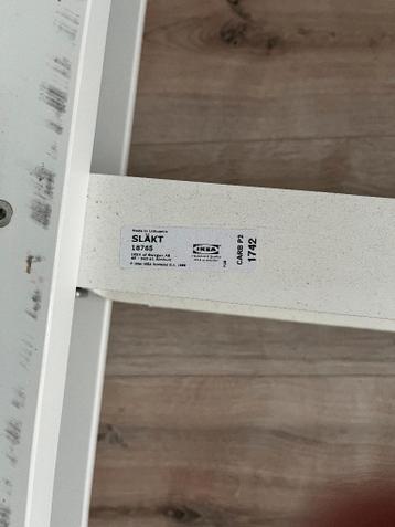 Ikea bedframe met onderbed en opberger, wit, 90x200 cm - afbeelding 5 Ikea bedframe met onderbed en opberger, wit, 90x200 cm - afbeelding 5