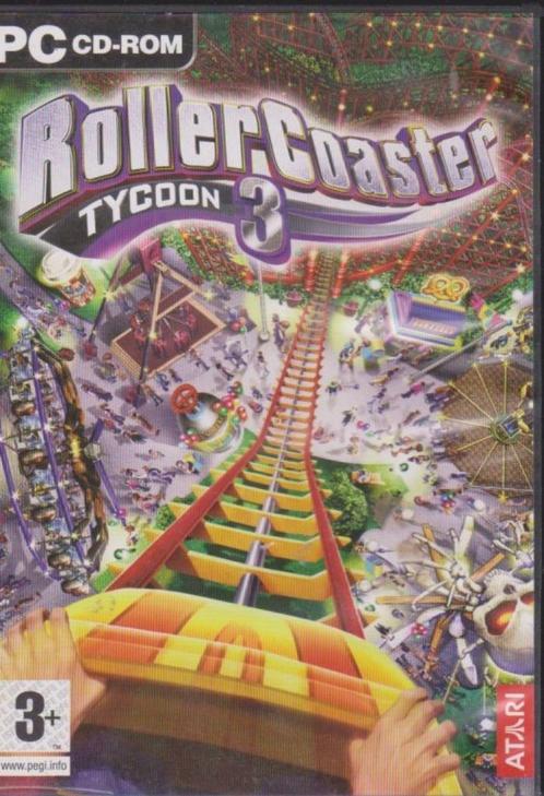 RollerCoaster Tycoon 3, Spelcomputers en Games, Games | Pc, Zo goed als nieuw, Strategie en Constructie, Vanaf 3 jaar, Ophalen of Verzenden