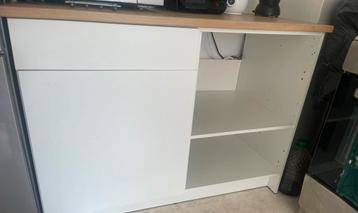 Witte IKEA KNOXHULT onderkast met lade en 1 deur – 120 cm - afbeelding 6 Witte IKEA KNOXHULT onderkast met lade en 1 deur – 120 cm - afbeelding 6