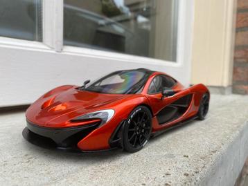 1:18 McLaren P1 Volcano Orange Autoart Signature 76022 JJTOP