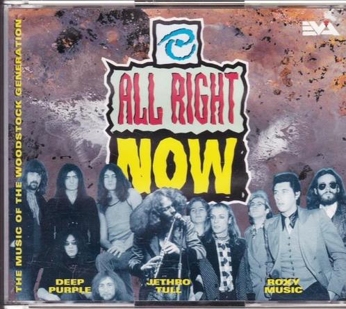 All Right Now - o.a. Ten Years After, Jethro Tull......2CD, Cd's en Dvd's, Cd's | Verzamelalbums, Gebruikt, Rock en Metal, Ophalen of Verzenden