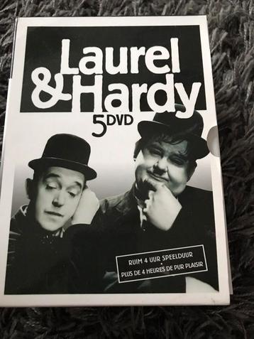 Laurel en Hardy DVD box( 5 dvd’s)