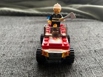 Lego kleine brandweer auto