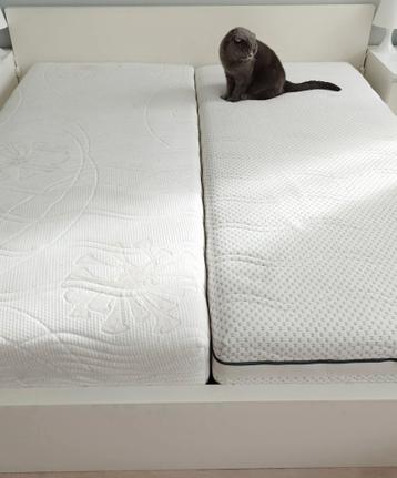 Twee persoons bed MALM van Ikea - afbeelding 1 Twee persoons bed MALM van Ikea - afbeelding 1
